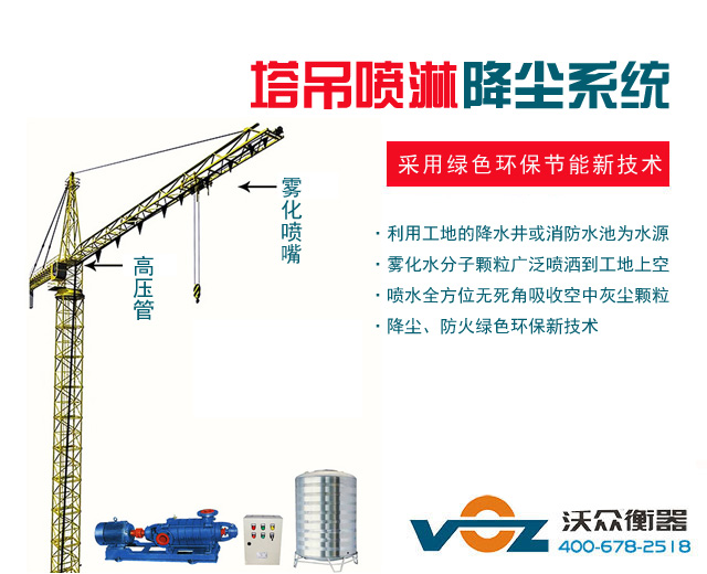 塔吊噴淋降塵系統 塔吊噴淋降塵系統